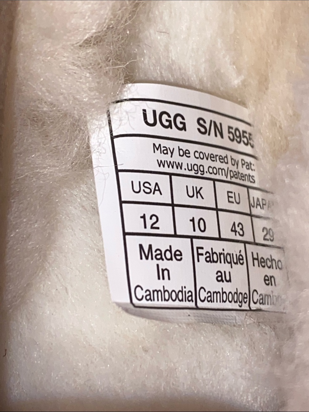 UGG TASMAN - Picture 5 of 5